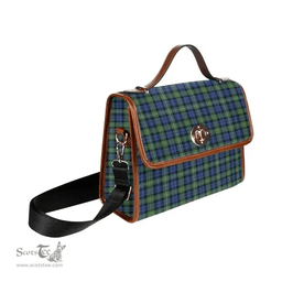 Scottish Canvas Bag Campbell Argyll Ancient Clan Tartan Waterproof Canvas Bag - Classic Scottish Plaid Tartan Plaid