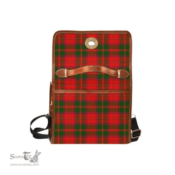 Scottish Canvas Bag Crief District Clan Tartan Waterproof Canvas Bag - Classic Scottish Plaid Tartan Plaid