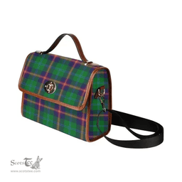 Scottish Canvas Bag Young Modern Clan Tartan Waterproof Canvas Bag - Classic Scottish Plaid Tartan Plaid