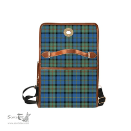 Scottish Canvas Bag MacLeod of Harris Ancient Clan Tartan Waterproof Canvas Bag - Classic Scottish Plaid Tartan Plaid