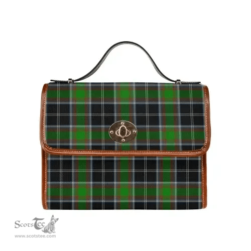 Scottish Canvas Bag Webster Clan Tartan Waterproof Canvas Bag - Classic Scottish Plaid Tartan Plaid