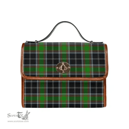 Scottish Canvas Bag Webster Clan Tartan Waterproof Canvas Bag - Classic Scottish Plaid Tartan Plaid