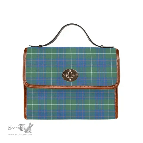 Scottish Canvas Bag MacIntyre Hunting Ancient Clan Tartan Waterproof Canvas Bag - Classic Scottish Plaid Tartan Plaid