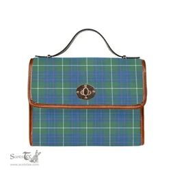 Scottish Canvas Bag MacIntyre Hunting Ancient Clan Tartan Waterproof Canvas Bag - Classic Scottish Plaid Tartan Plaid