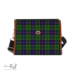 Scottish Canvas Bag Forsyth Modern Clan Tartan Waterproof Canvas Bag - Classic Scottish Plaid Tartan Plaid
