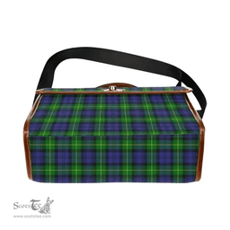 Scottish Canvas Bag Gordon Modern Clan Tartan Waterproof Canvas Bag - Classic Scottish Plaid Tartan Plaid