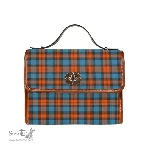 Scottish Canvas Bag MacLachlan Ancient Clan Tartan Waterproof Canvas Bag - Classic Scottish Plaid Tartan Plaid