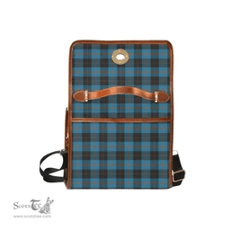 Scottish Canvas Bag Angus Ancient Clan Tartan Waterproof Canvas Bag - Classic Scottish Plaid Tartan Plaid