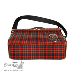 Scottish Canvas Bag Innes Clan Clan Tartan Waterproof Canvas Bag - Crest Classic Scottish Plaid Tartan Plaid