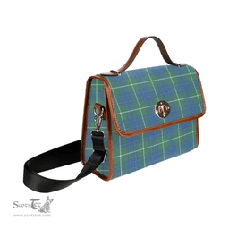 Scottish Canvas Bag MacIntyre Hunting Ancient Clan Tartan Waterproof Canvas Bag - Classic Scottish Plaid Tartan Plaid