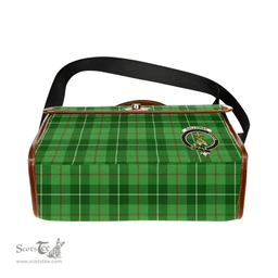 Scottish Canvas Bag Galloway Clan Clan Tartan Waterproof Canvas Bag - Crest Classic Scottish Plaid Tartan Plaid