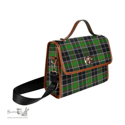 Scottish Canvas Bag Webster Clan Tartan Waterproof Canvas Bag - Classic Scottish Plaid Tartan Plaid