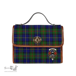 Scottish Canvas Bag MacLeod Clan Clan Tartan Waterproof Canvas Bag - Crest Classic Scottish Plaid Tartan Plaid
