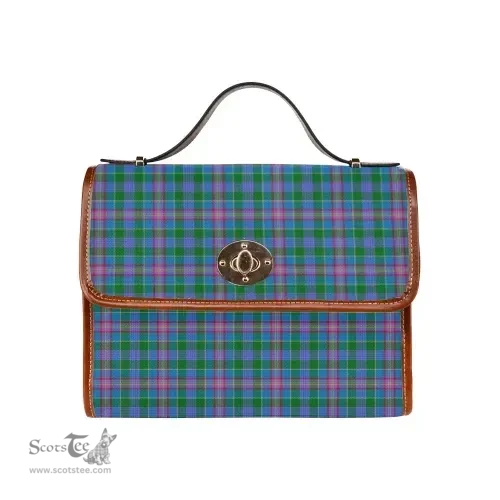 Scottish Canvas Bag Pitcairn Hunting Clan Tartan Waterproof Canvas Bag - Classic Scottish Plaid Tartan Plaid
