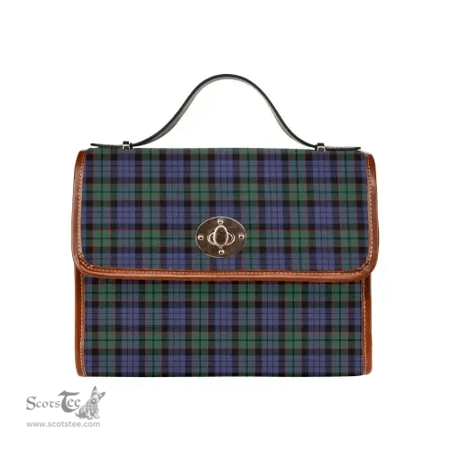 Scottish Canvas Bag Fletcher Modern Clan Tartan Waterproof Canvas Bag - Classic Scottish Plaid Tartan Plaid