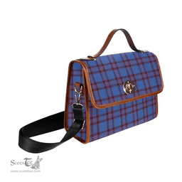 Scottish Canvas Bag Elliot Modern Clan Tartan Waterproof Canvas Bag - Classic Scottish Plaid Tartan Plaid