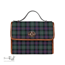 Scottish Canvas Bag Rose Hunting Modern Clan Tartan Waterproof Canvas Bag - Classic Scottish Plaid Tartan Plaid
