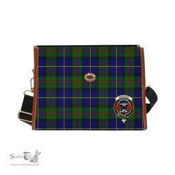 Scottish Canvas Bag MacLeod Clan Clan Tartan Waterproof Canvas Bag - Crest Classic Scottish Plaid Tartan Plaid