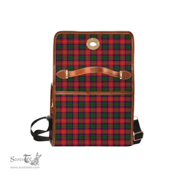 Scottish Canvas Bag Charteris (Earl of Wemyss) Clan Clan Tartan Waterproof Canvas Bag - Crest Classic Scottish Plaid Tartan Plaid