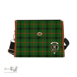 Scottish Canvas Bag Lennox (Lennox Kincaid) Clan Clan Tartan Waterproof Canvas Bag - Crest Classic Scottish Plaid Tartan Plaid