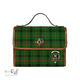 Scottish Canvas Bag Lennox (Lennox Kincaid) Clan Clan Tartan Waterproof Canvas Bag - Crest Classic Scottish Plaid Tartan Plaid
