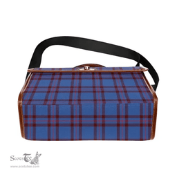 Scottish Canvas Bag Elliot Modern Clan Tartan Waterproof Canvas Bag - Classic Scottish Plaid Tartan Plaid