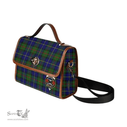 Scottish Canvas Bag MacLeod Clan Clan Tartan Waterproof Canvas Bag - Crest Classic Scottish Plaid Tartan Plaid