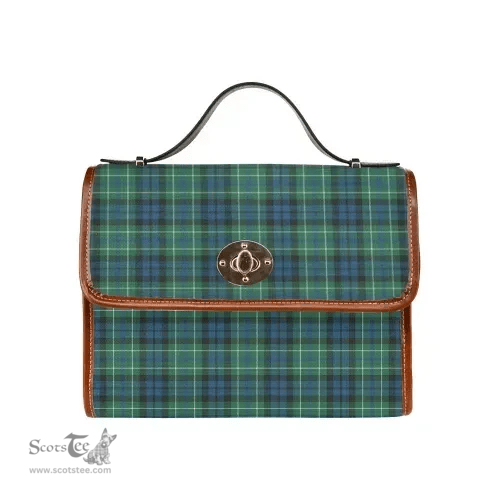 Scottish Canvas Bag MacNeill of Colonsay Ancient Clan Tartan Waterproof Canvas Bag - Classic Scottish Plaid Tartan Plaid