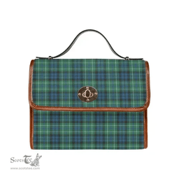 Scottish Canvas Bag MacNeill of Colonsay Ancient Clan Tartan Waterproof Canvas Bag - Classic Scottish Plaid Tartan Plaid