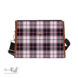 Scottish Canvas Bag MacPherson Hunting Modern Clan Tartan Waterproof Canvas Bag - Classic Scottish Plaid Tartan Plaid