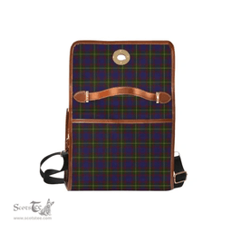 Scottish Canvas Bag Durie Clan Clan Tartan Waterproof Canvas Bag - Crest Classic Scottish Plaid Tartan Plaid