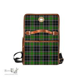 Scottish Canvas Bag Webster Clan Tartan Waterproof Canvas Bag - Classic Scottish Plaid Tartan Plaid