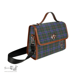 Scottish Canvas Bag Ogilvie Clan Clan Tartan Waterproof Canvas Bag - Crest Classic Scottish Plaid Tartan Plaid
