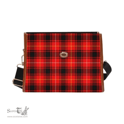 Scottish Canvas Bag MacIver Modern Clan Tartan Waterproof Canvas Bag - Classic Scottish Plaid Tartan Plaid