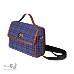 Scottish Canvas Bag Elliot Modern Clan Tartan Waterproof Canvas Bag - Classic Scottish Plaid Tartan Plaid