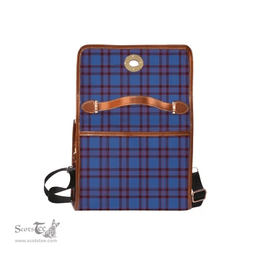 Scottish Canvas Bag Elliot Modern Clan Tartan Waterproof Canvas Bag - Classic Scottish Plaid Tartan Plaid