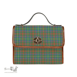 Scottish Canvas Bag MacKintosh Hunting Ancient Clan Tartan Waterproof Canvas Bag - Classic Scottish Plaid Tartan Plaid