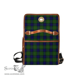 Scottish Canvas Bag Dundas Clan Clan Tartan Waterproof Canvas Bag - Crest Classic Scottish Plaid Tartan Plaid
