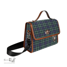 Scottish Canvas Bag Allardice Clan Clan Tartan Waterproof Canvas Bag - Crest Classic Scottish Plaid Tartan Plaid