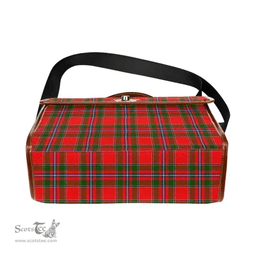 Scottish Canvas Bag Perthshire District Clan Tartan Waterproof Canvas Bag - Classic Scottish Plaid Tartan Plaid