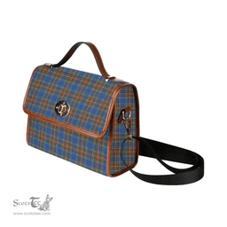 Scottish Canvas Bag MacBeth Ancient Clan Tartan Waterproof Canvas Bag - Classic Scottish Plaid Tartan Plaid