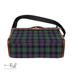 Scottish Canvas Bag Rose Hunting Modern Clan Tartan Waterproof Canvas Bag - Classic Scottish Plaid Tartan Plaid
