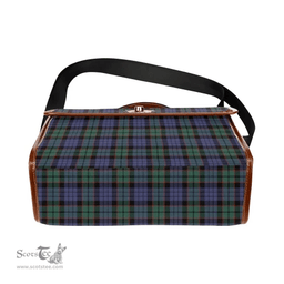 Scottish Canvas Bag Fletcher Modern Clan Tartan Waterproof Canvas Bag - Classic Scottish Plaid Tartan Plaid