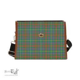 Scottish Canvas Bag MacKintosh Hunting Ancient Clan Tartan Waterproof Canvas Bag - Classic Scottish Plaid Tartan Plaid