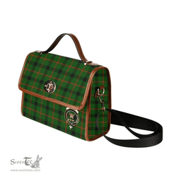 Scottish Canvas Bag Lennox (Lennox Kincaid) Clan Clan Tartan Waterproof Canvas Bag - Crest Classic Scottish Plaid Tartan Plaid