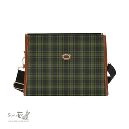 Scottish Canvas Bag Davidson Tulloch Dress Clan Tartan Waterproof Canvas Bag - Classic Scottish Plaid Tartan Plaid