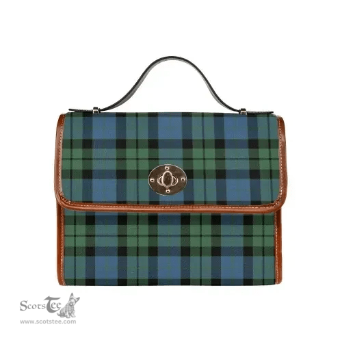 Scottish Canvas Bag MacKay Ancient Clan Tartan Waterproof Canvas Bag - Classic Scottish Plaid Tartan Plaid