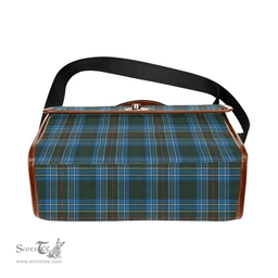 Scottish Canvas Bag Cockburn Modern Clan Tartan Waterproof Canvas Bag - Classic Scottish Plaid Tartan Plaid