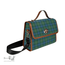 Scottish Canvas Bag Lauder Clan Tartan Waterproof Canvas Bag - Classic Scottish Plaid Tartan Plaid