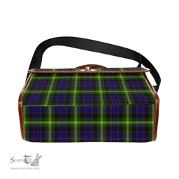 Scottish Canvas Bag Watson Modern Clan Tartan Waterproof Canvas Bag - Classic Scottish Plaid Tartan Plaid